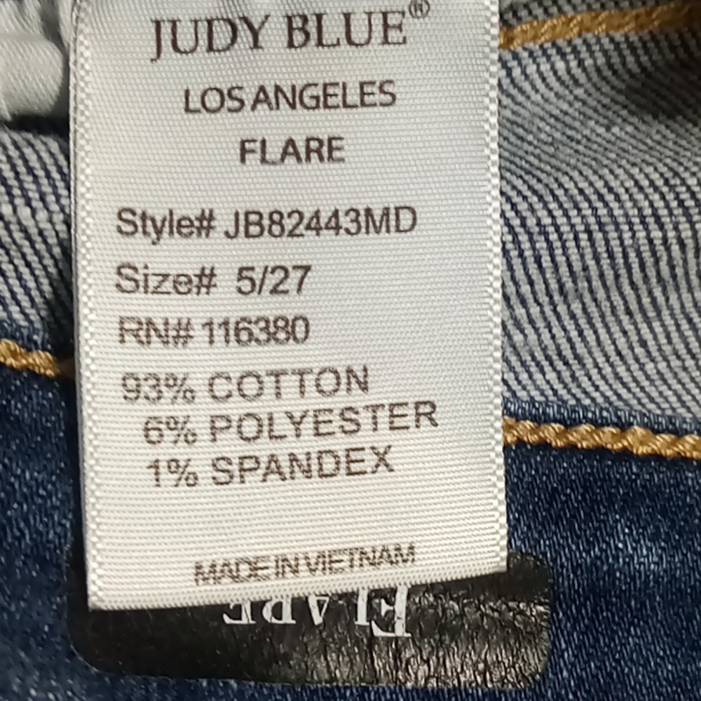SOLD SOLD  JUDY BLUE Jeans Women   Denim Preowned Work Used - Picture 4 of 5